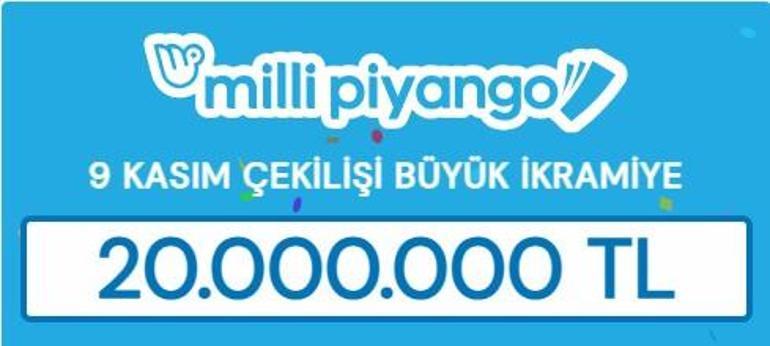 MİLLİ PİYANGO SONUÇLARI 9 KASIM 2024 | Milli Piyango bilet sorgulama ve çekiliş sonuçları