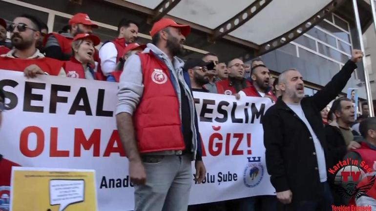 Maltepe Belediyesi çalışanları grev kararı aldı