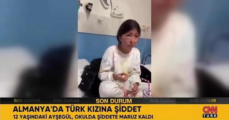 Almanyada 12 yaşındaki Türk kızına şiddet Video Haber