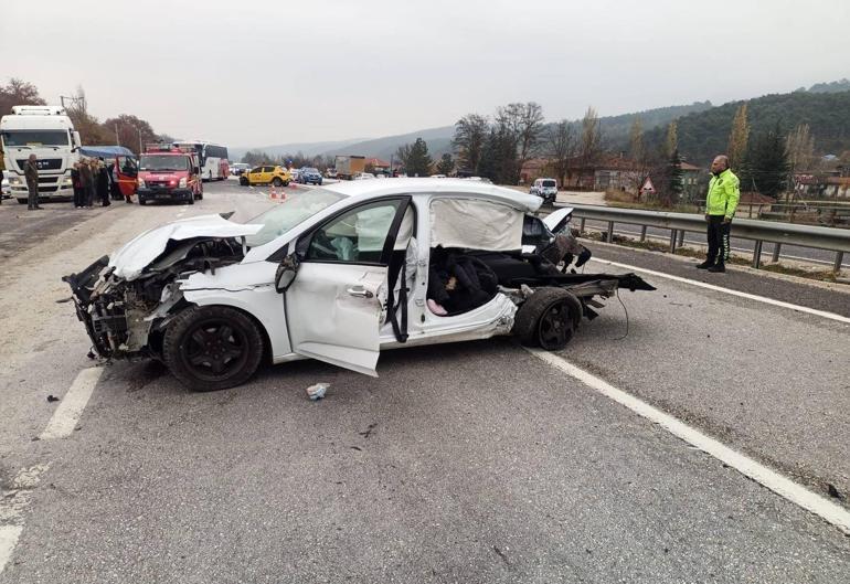 Yeliz öğretmen ile 3 yaşındaki kızı, Bozüyükteki feci kazada hayatını kaybetti