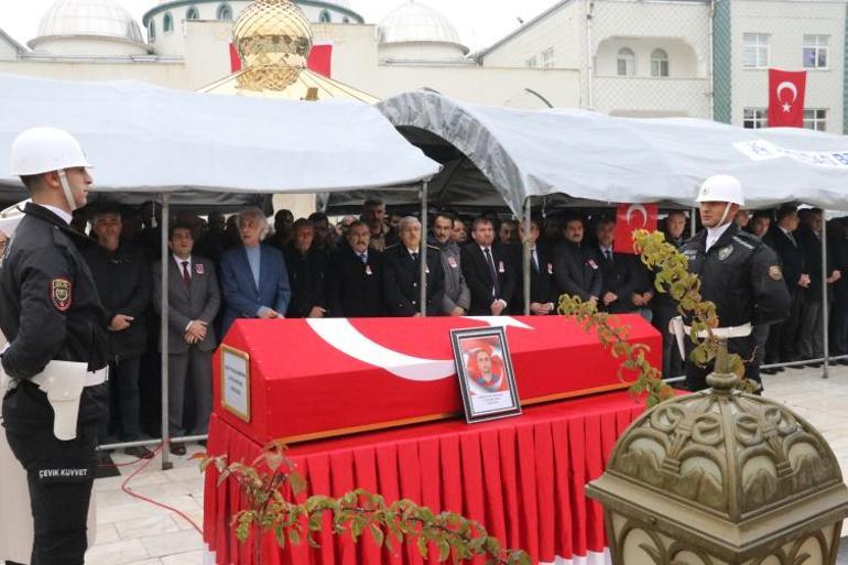 Şehit polis memuru Lütfü Beykoz son yolculuğuna uğurlandı