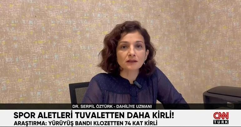 Spor aletlerinin tuvaletten daha kirli olduğu ortaya çıktı