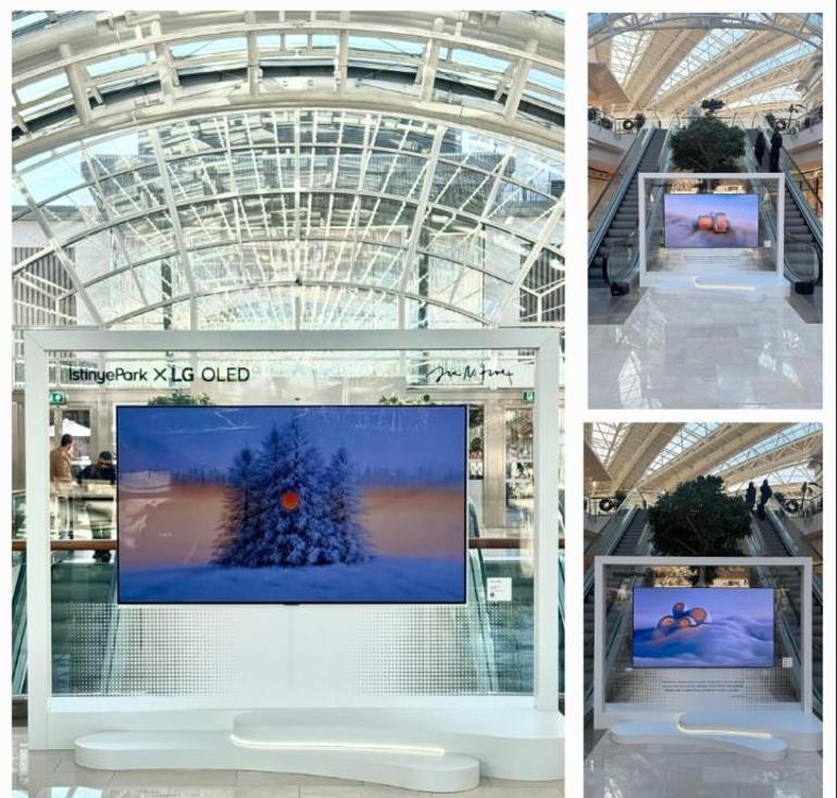 “LG Oled x İstinye Park“ sergileri bu hafta ‘Six N. Five’ ile başlıyor..