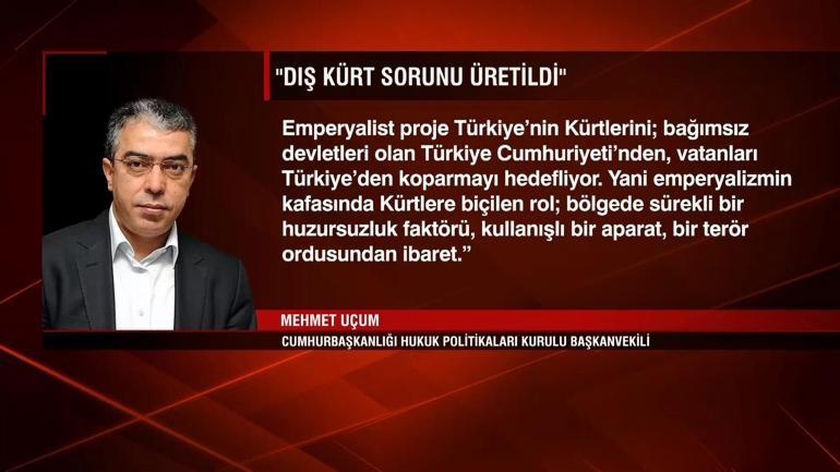 Uçum: Türkiyedeki Kürtlerin statü sorunu yok