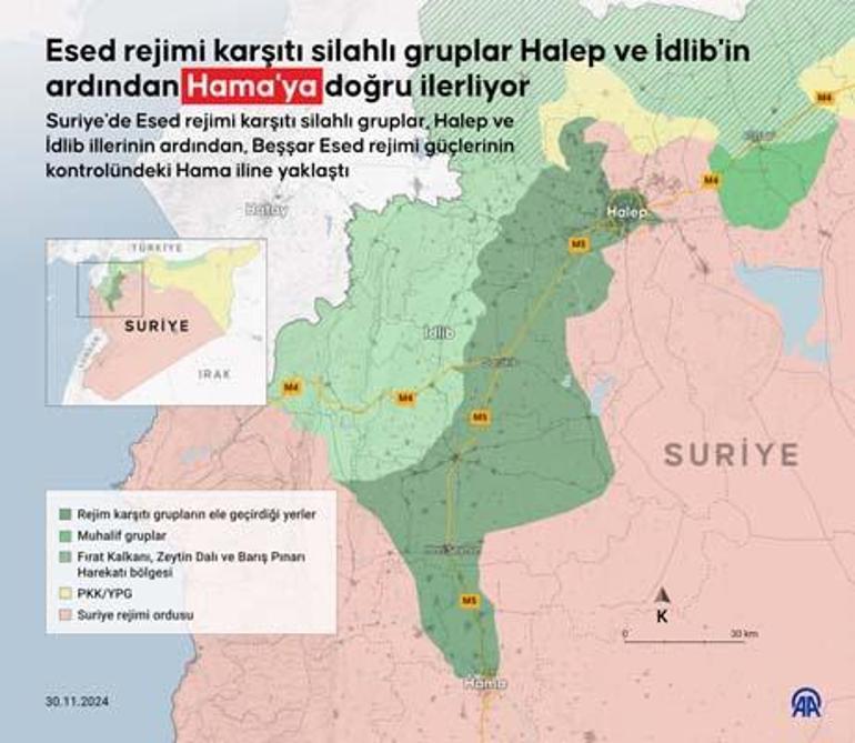 SON DAKİKA Suriye Toz Duman: Muhalifler (HTŞ-ÖSO) Halepin kontrolünü ele geçirdi... PKK/YPG Detayı