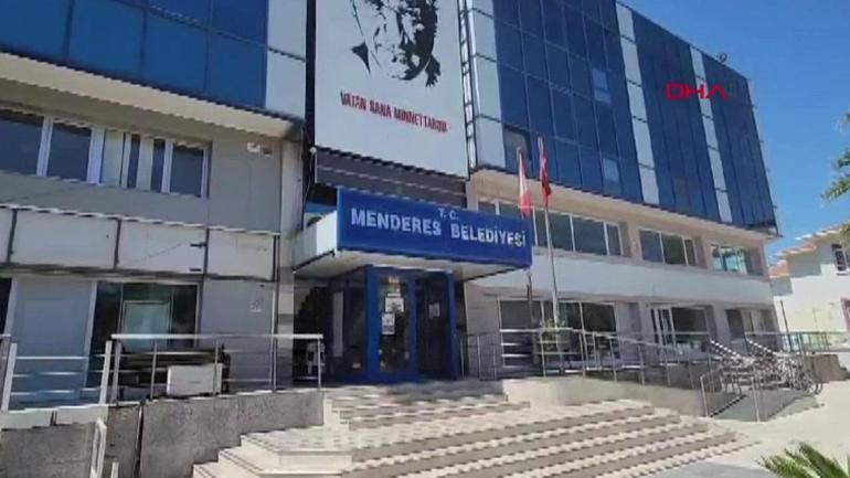 Menderes Belediyesinde silahlı saldırı