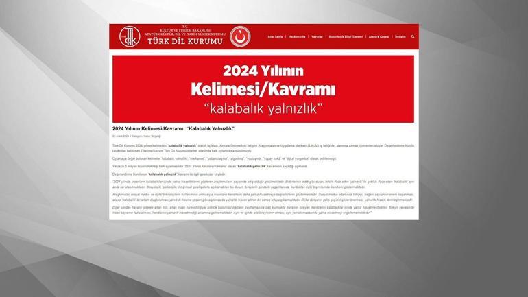 2024ün kelimesi: “Kalabalık yalnızlık”