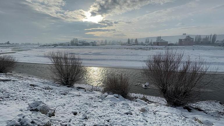 Bir şehir buz tuttu... Hava sıcaklığı sıfırın altında 10 derece