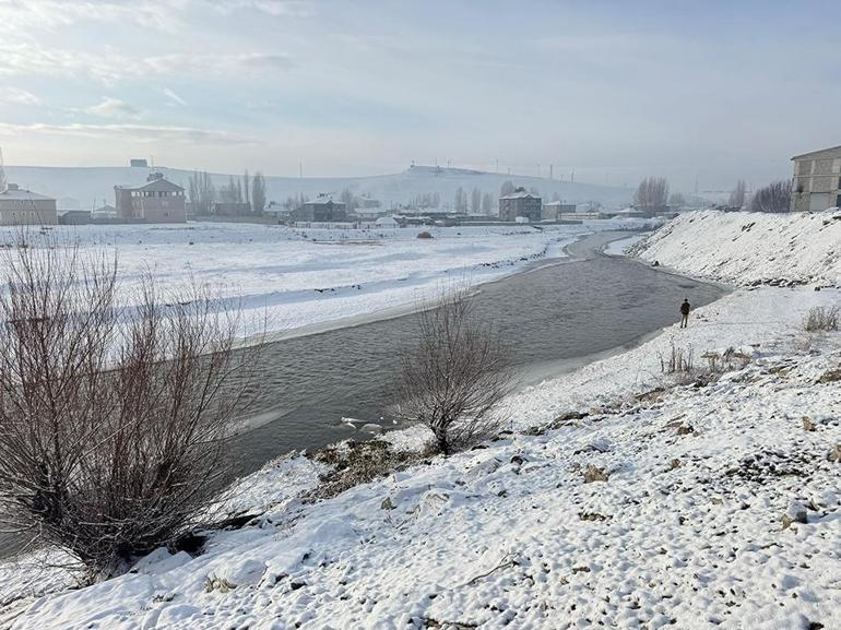 Bir şehir buz tuttu... Hava sıcaklığı sıfırın altında 10 derece