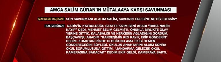 SON DAKİKA... Narin davasında ikinci gün: Amca Salim Güran, Anne Yüksel Güran, Ağabey Enes Güran, Nevzat Bahtiyar Ne Dedi