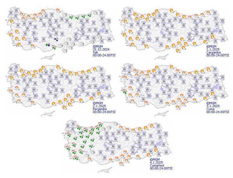 Son Dakika haberi | Meteoroloji haritayı güncelledi Ocak ve şubat ayında 3 kritik tarih...