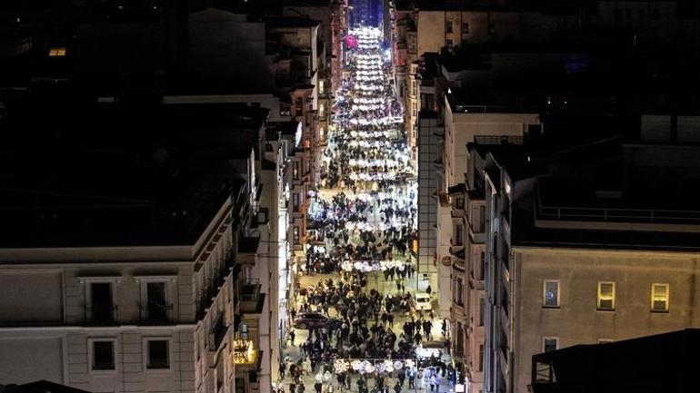 Geniş güvenlik önlemleri alındı Megakent İstanbulda yılbaşı yoğunluğu