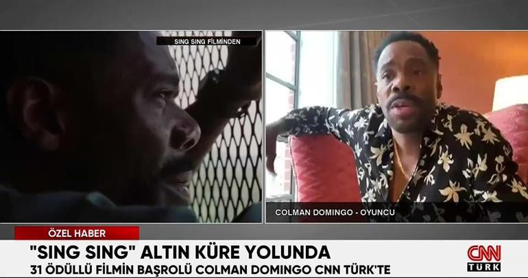 Sing Sing Altın Küre yolunda 31 ödüllü filmin başrol oyuncusu Colman Domingo CNN TÜRKte