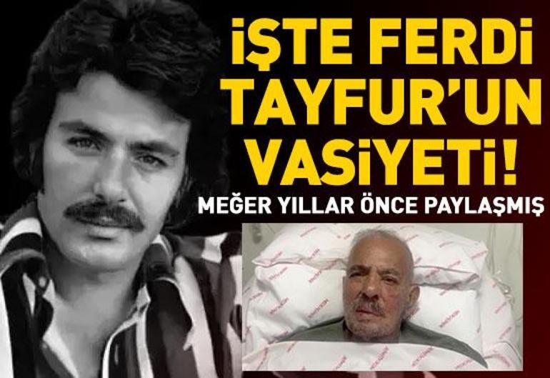 SON DAKİKA | Bir süredir sağlık sorunları yaşıyordu... Ünlü sanatçı Ferdi Tayfur hayatını kaybetti