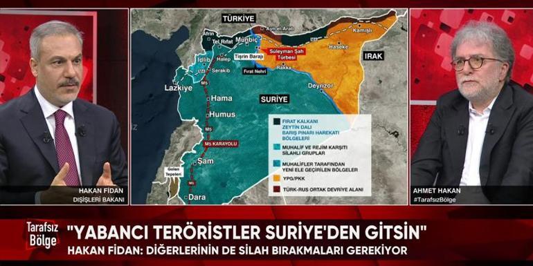 SON DAKİKA | Dışişleri Bakanı Hakan Fidan: PKK/YPG sorunu sürerse çözüm askeri harekat