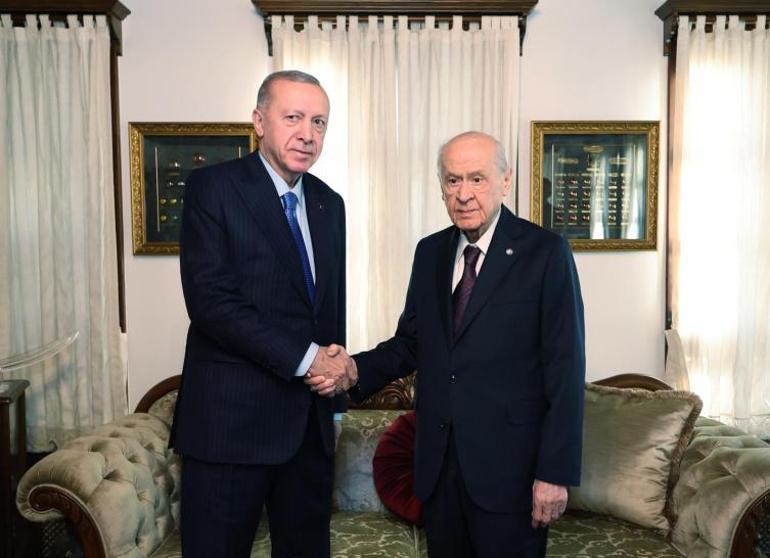 SON DAKİKA HABERİ | Cumhurbaşkanı Erdoğan, Bahçeli görüşmesi sona erdi