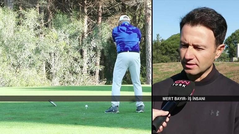 Antalyada golf turnuvası düzenlendi