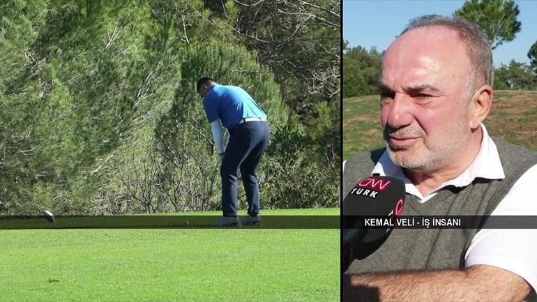 Antalyada golf turnuvası düzenlendi