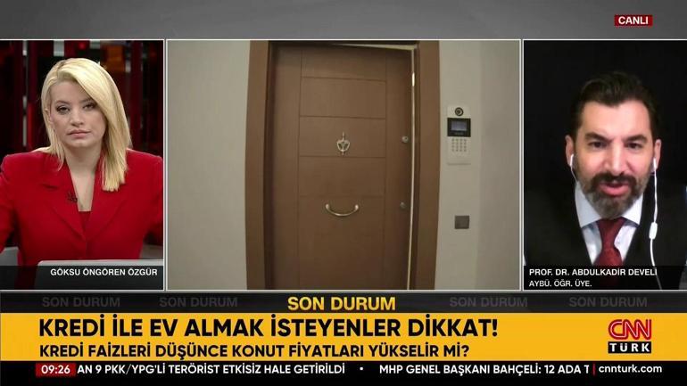 Kredi ile ev almak isteyenler dikkat Faiz düşünce konut yükselecek mi