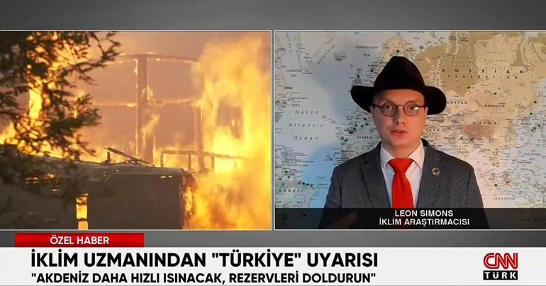 İklim uzmanından CNN TÜRKte Türkiye uyarısı: REZERVLERİ DOLDURUN