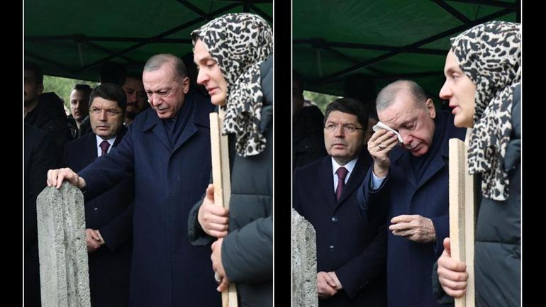 SON DAKİKA... Cumhurbaşkanı Erdoğan, Boluda cenaze törenine katıldı