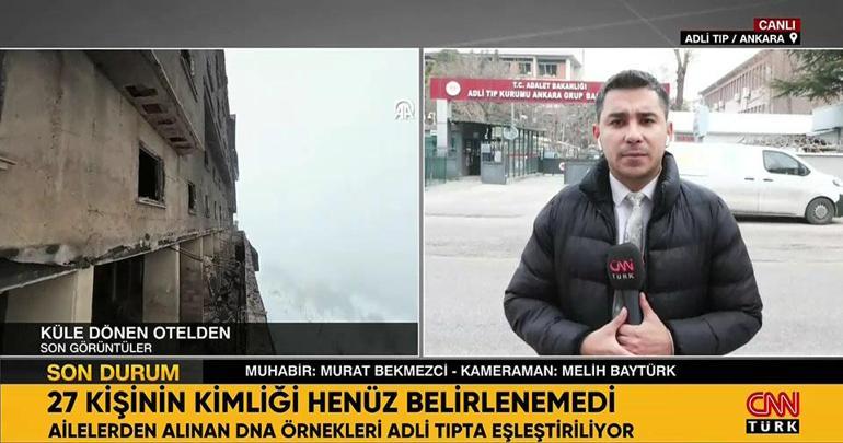 Boludaki otel yangınında hayatını kaybeden 27 kişinin kimliği henüz belirlenemedi