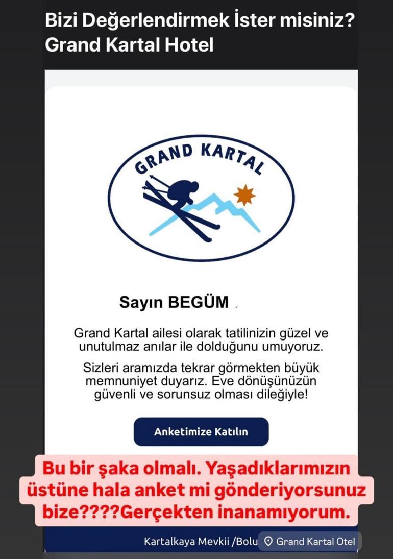 SON DAKİKA Boludaki Grand Kartal Otel Faciasında Son Durum: 78 Can Kaybı Otel Yönetiminden Pes Dedirten Mesaj...