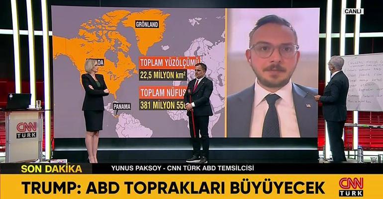 SON DAKİKA | Donald Trump: Yakında topraklarımız büyüyecek