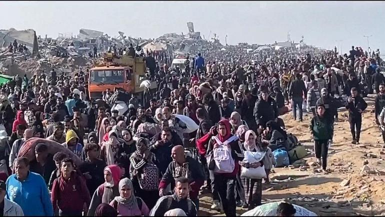 Gazzenin kuzeyine dönüşler başladı