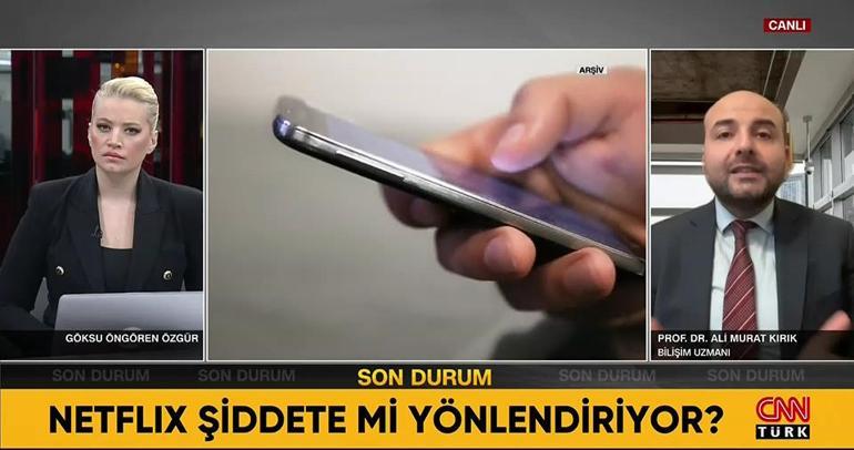 Netflix şiddete mi yönlendiriyor Prof. Dr. Ali Murat Kırıktan çarpıcı tespitler...