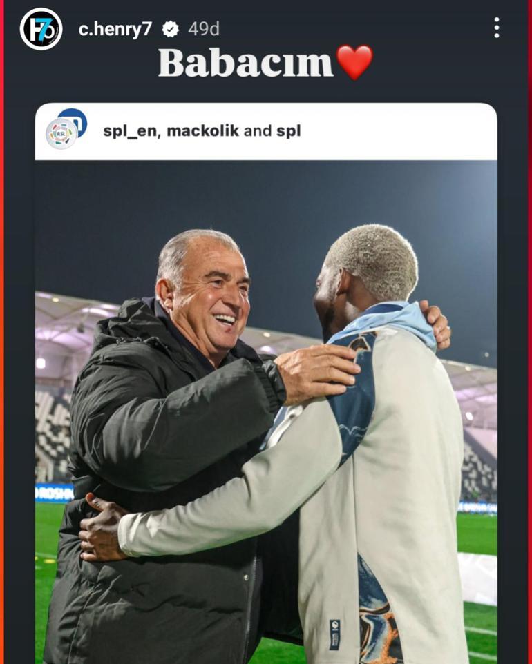 Fatih Terim, yıllar sonra Onyekuru ile hasret giderdi Suudi Arabistanda karşılaştılar...