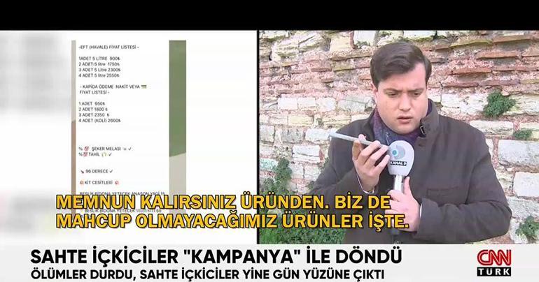 Sahte içkiciler kampanya ile döndü