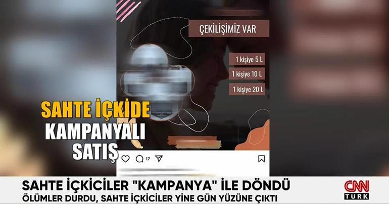 Sahte içkiciler kampanya ile döndü