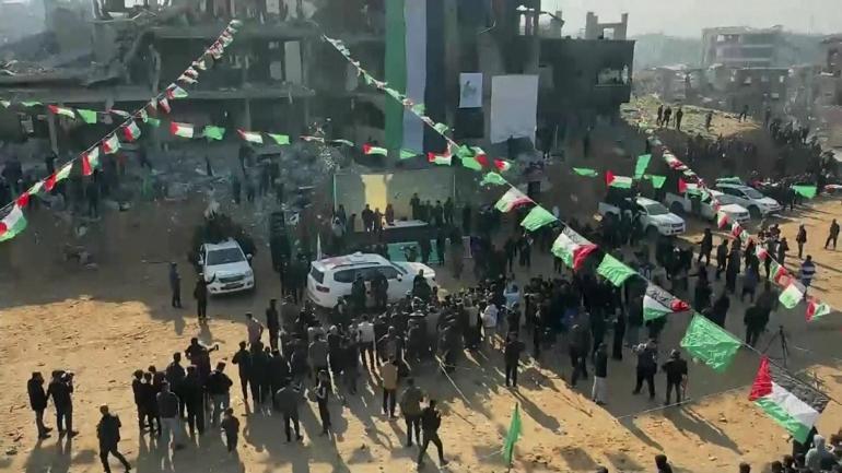 SON DAKİKA... İsrail-Hamas arasında 3. rehine takası başladı: Yeni görüntüler geldi Erdoğan talimatı verdi, MİT kilit rolü üstlendi...