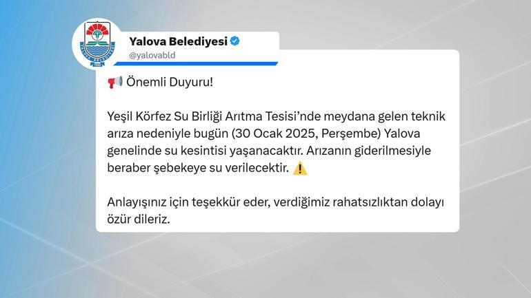 YALOVADA SABOTAJ İDDİALARI: Arıtma tesisinde kimyasal madde şüphesi