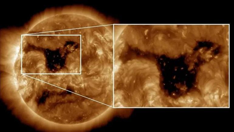 NASA görüntüledi Dünyaya parçacık püskürtüyor: 800 bin kilometre genişliğinde…