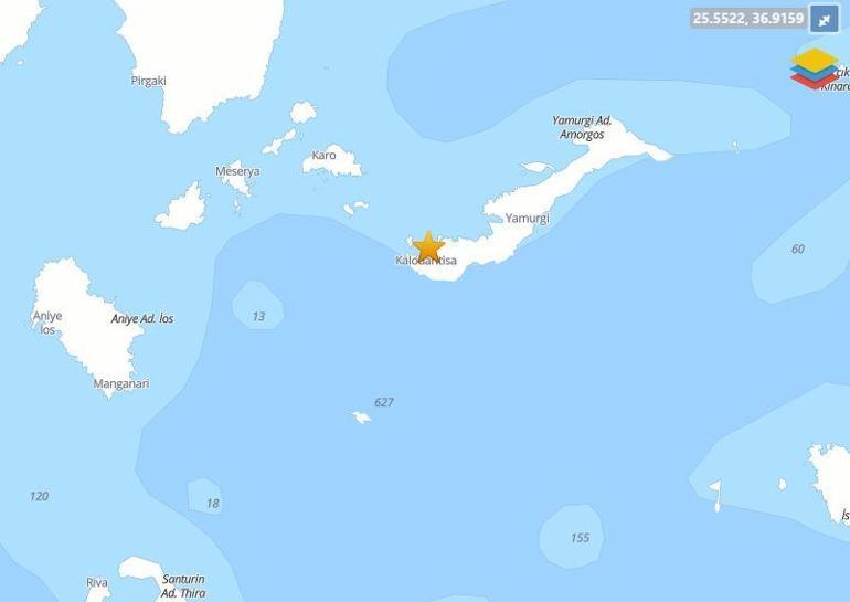 Son Dakika Deprem | Ege Denizi Beşik Gibi Sallanıyor İşte Dakika Dakika Depremler...