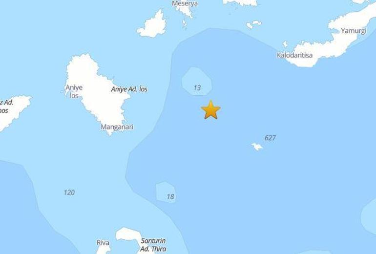 Son Dakika Deprem | Ege Denizi Beşik Gibi Sallanıyor İşte Dakika Dakika Depremler...