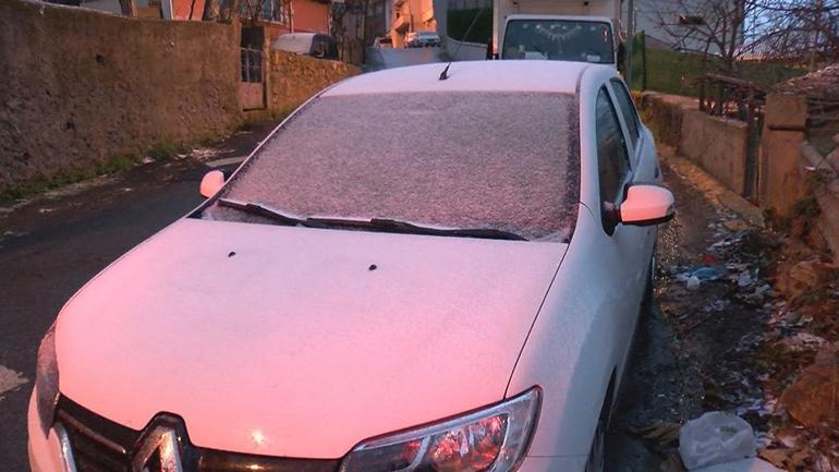 İstanbulda beklenen kar yağışı başladı | Meteorolojiden son dakika uyarısı