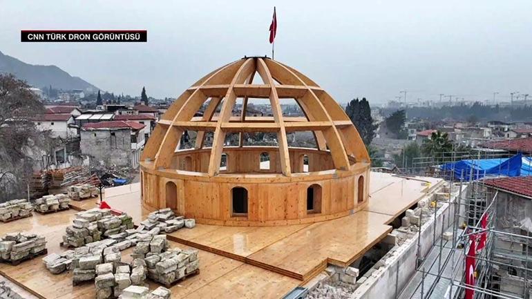 Habib-i Neccar Camii restore ediliyor