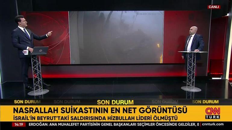 İsrail saldırısında öldürülmüştü: Nasrallah suikastının en net görüntüleri ortaya çıktı