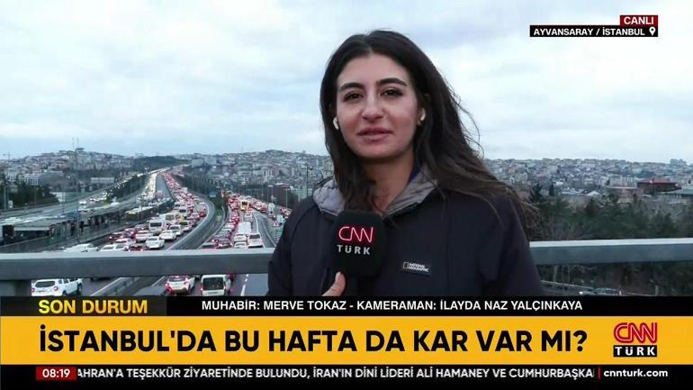 İSTANBULDA ALARM Kar yeniden mi geliyor Trafikte son durum ne