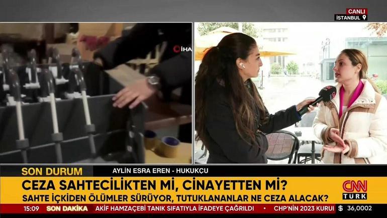 SAHTE İÇKİ CAN ALMAYA DEVAM EDİYOR Tutuklananlar ne ceza alacak Sahtecilik mi Cinayet mi