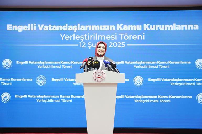 Bakan Göktaş duyurdu: 1830 engelli vatandaşın kamuya ataması gerçekleştirildi