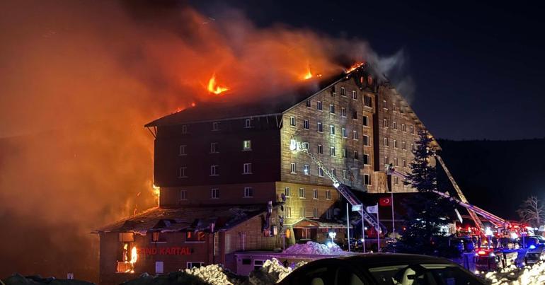 Bolu otel yangını ön raporu CNN TÜRKte: KUSURLAR TEK TEK SIRALANDI