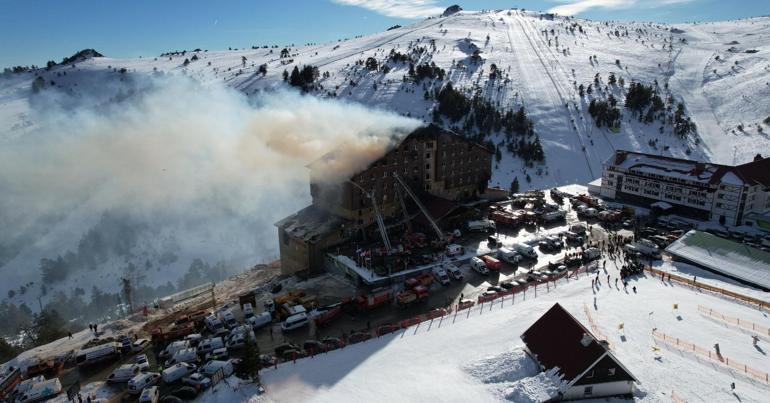 Bolu otel yangını ön raporu CNN TÜRKte: KUSURLAR TEK TEK SIRALANDI