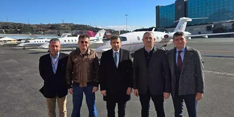 Selçuk Bayraktar o anları paylaştı: Piaggio Aerospace pistine ilk iniş