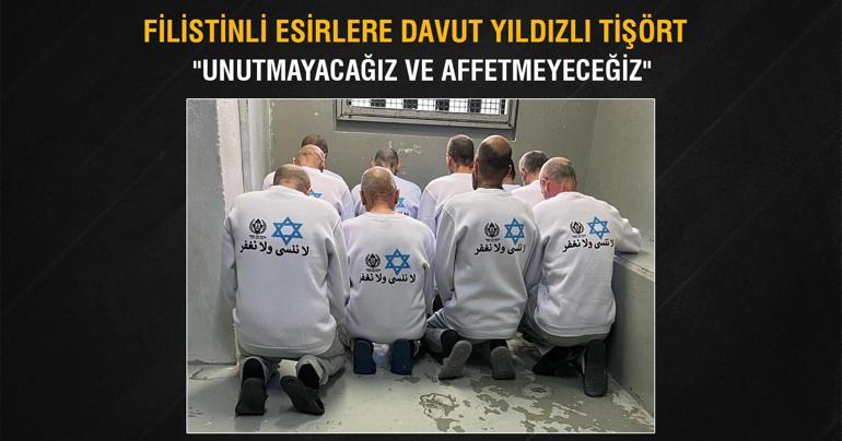 İsrail Filistinlileri böyle giydirdi Hamas rehinelere niye kum saati verdi Görüntüler ne anlatıyor