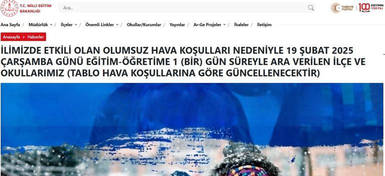 Samsun okul tatil haberi: Samsunda okullara kar tatili 19 Şubat 2025 Samsun okul tatili için Valilik açıklama yaptı