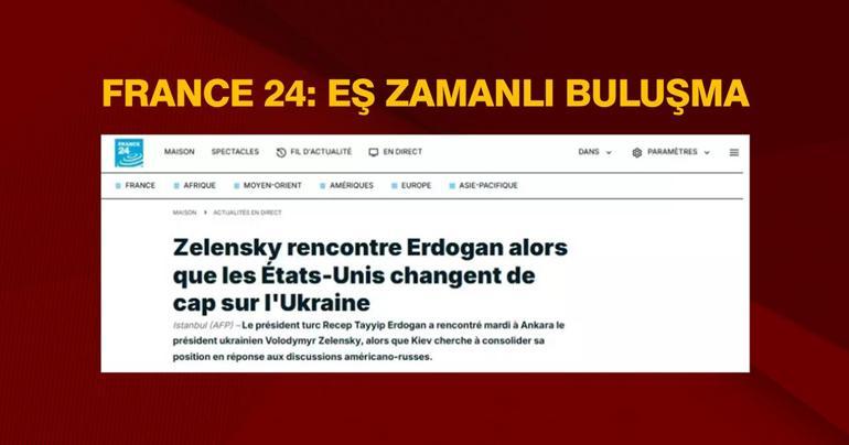 Erdoğan-Zelenski görüşmesi: Dünya basınına nasıl yansıdı